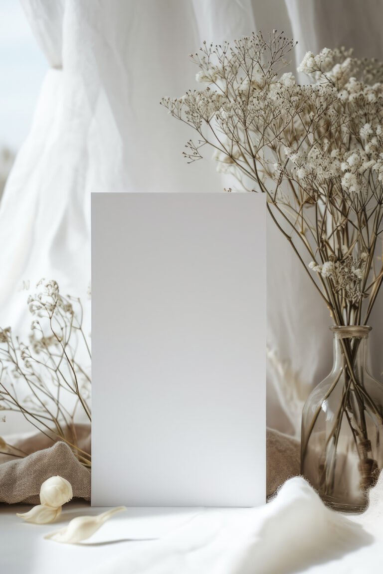  floral vintage artists desk atelier bohemian style with natural light and shadows editorial style